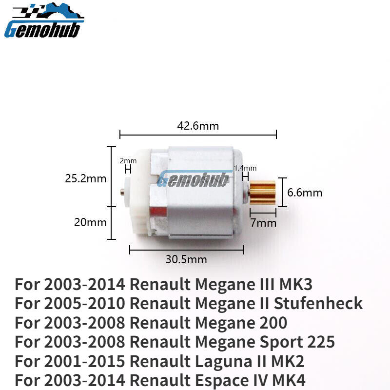 Steering Column Lock motor for Renault Megane Megane Sport 225 Laguna Espace