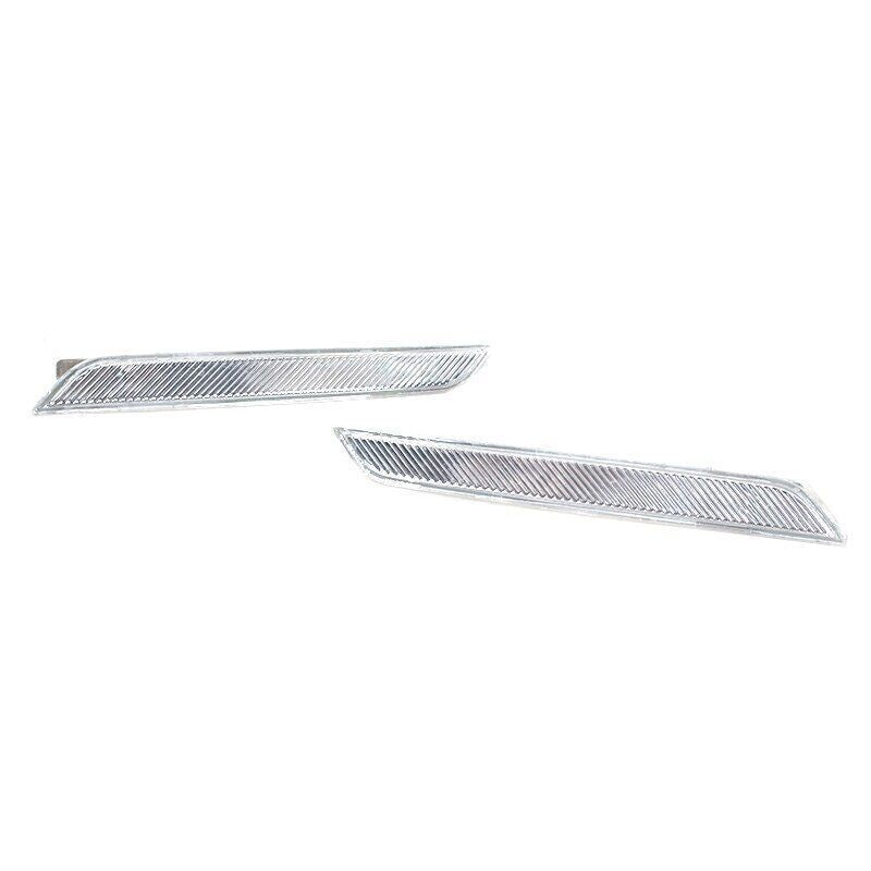 Pair Front Side Marker Lamp Reflector Lights for BMW X6 E71 E72 X5M 2008-2014