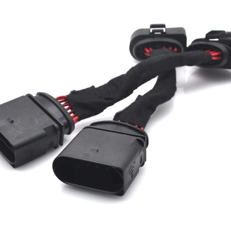 Retrofit facelift LCI HID head light cable adaptor for Audi Q5 8R Pre 2008-2012