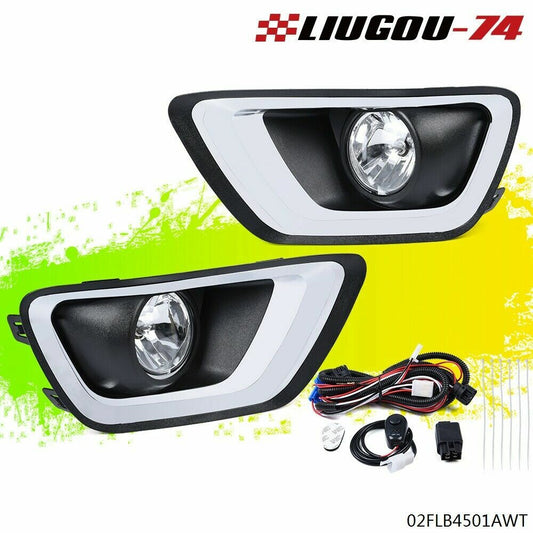 Suitable for 15-20 for Chevrolet Colorado clear lens fog lights and driving lights, complete set from the USA.