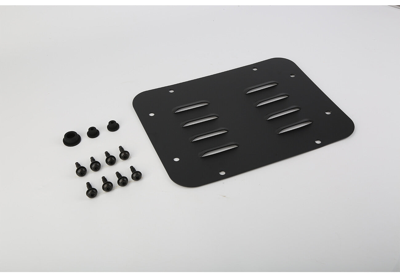 Rear Tailgate Exhaust Plate Rubber Plug Screw Trim for Jeep for Wrangler JK 2007-17