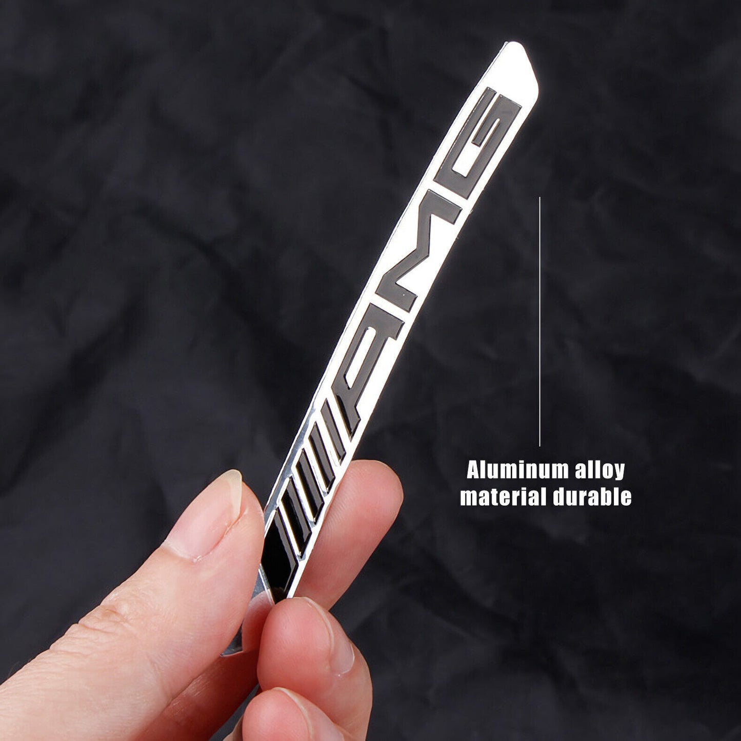 4pcs AMG Edition Sport Wheels Badge 3D Sticker Logo Emblem Decoration