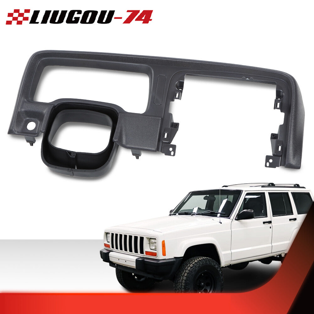 Dash bezel trim around the speedometer pillar fits 1997-2001 for Jeep Cherokee XJ