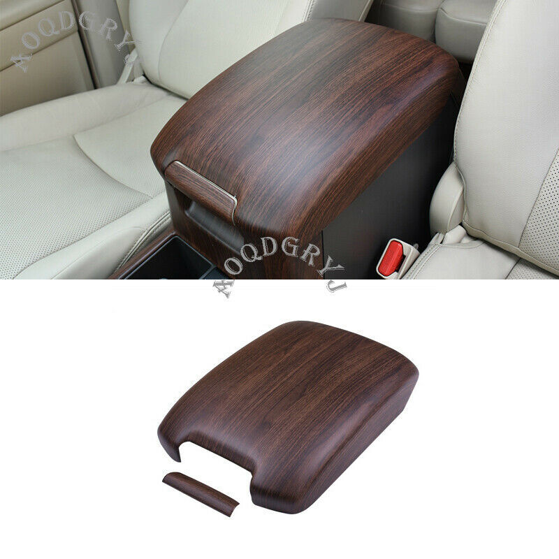Central Armrest Box Panel Cover Trim for Toyota for Land Cruiser Prado FJ150 2010-21