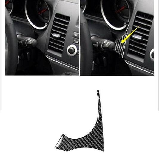 Carbon Fiber Right Panel Interior Cover Trim for Mitsubishi Lancer 2008-2015