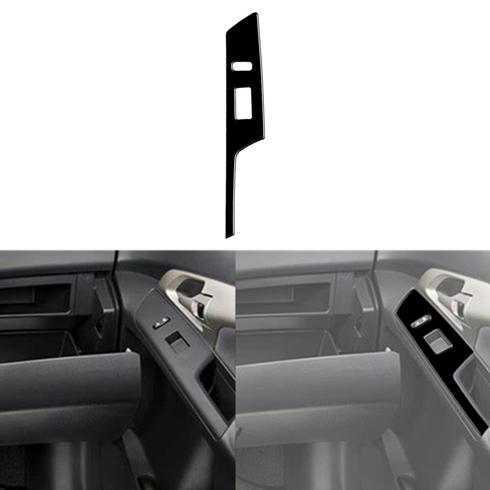Gloss Black for Co -pilot Door Lift Control Cover Trim for Toyota Matrix 2009-2014