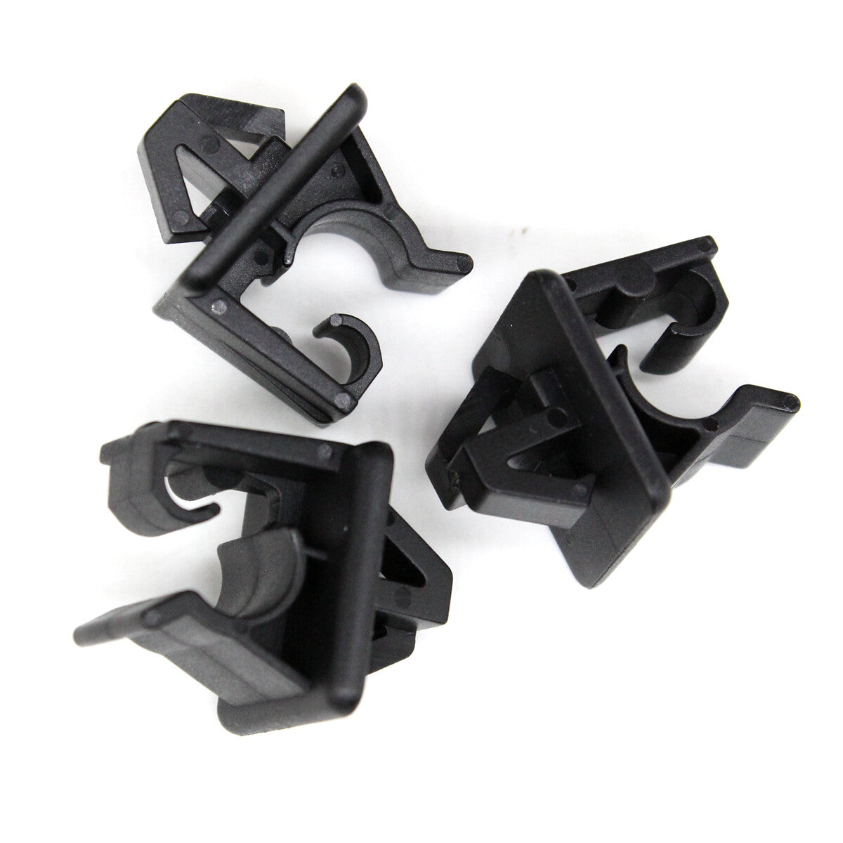 for Hyundai for Kia Hood Prop Rod Clip, Holds 8mm Rod Nylon Retainer Clamp Set of 4