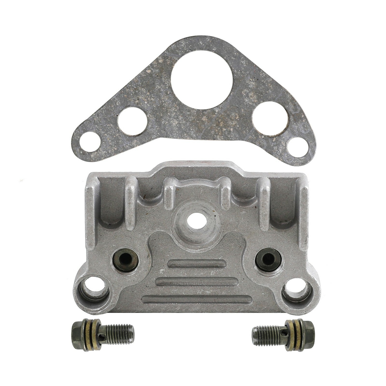 Engine cover oil cooler adapter plate bracket for Fo 125cc 140cc 160cc Dirt Pit bicycles