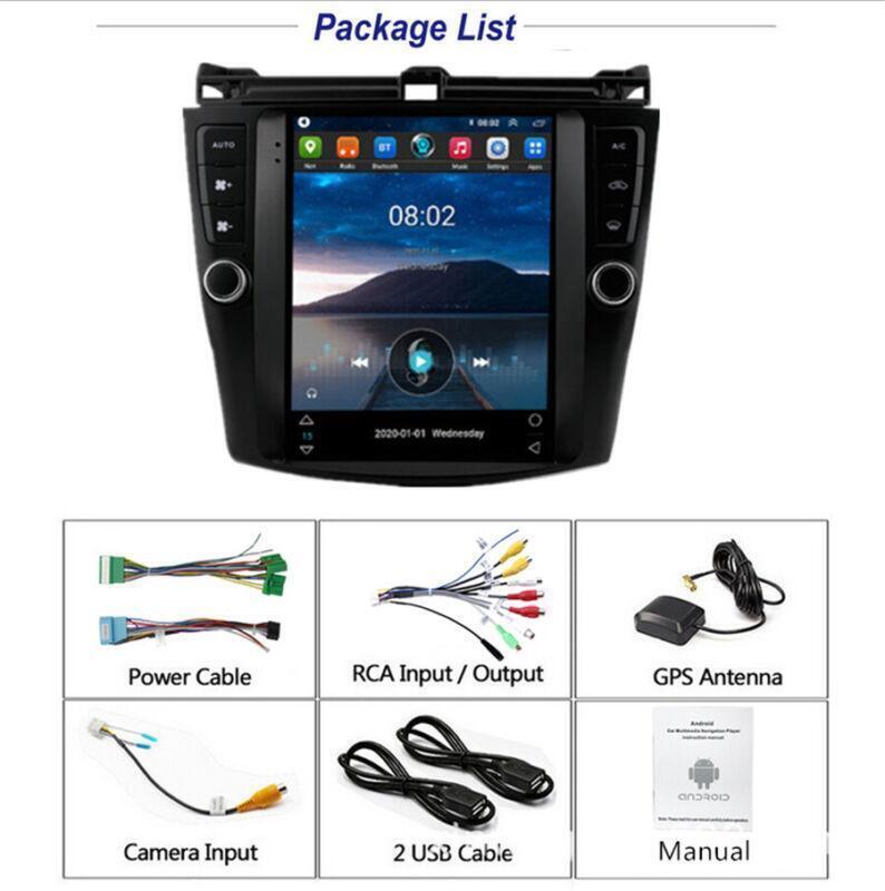 For 03-07 for Honda Accord 9.7 Android 10.1 Car Stereo Radio GPS 2+32GB Navigation