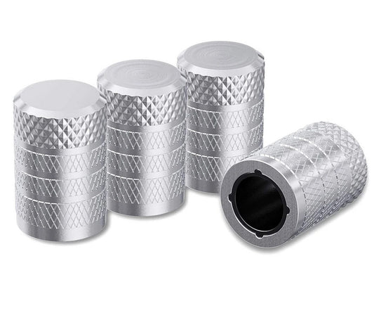 4-piece universal red tire valve cover rod air dust cover  for ford