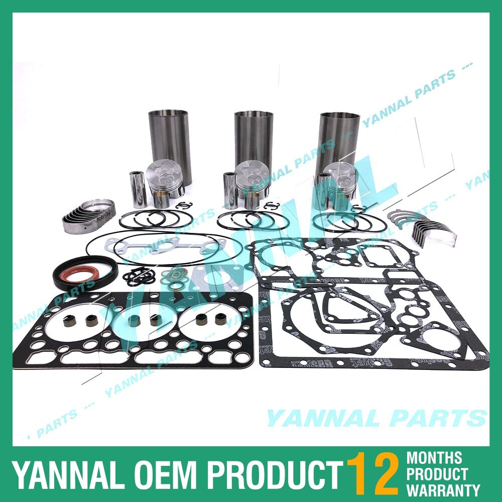 D782 Overhaul and Reconstruction Kit with Shims and Bearings for Kubota Diesel Engines