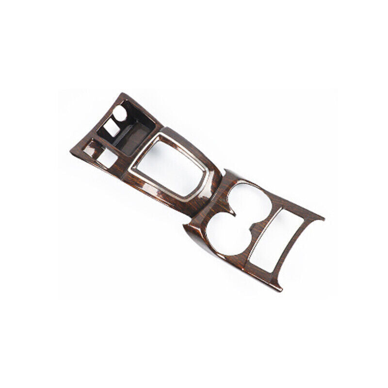 Console Gear Shift Water Cup Panel Trim for Nissan Rogue Sport 17-21 Wood Grain