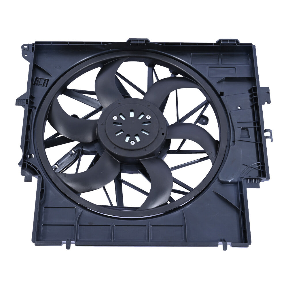 17427601176 Engine Radiator Cooling Fan Assembly for BMW F25 F26 2.0L