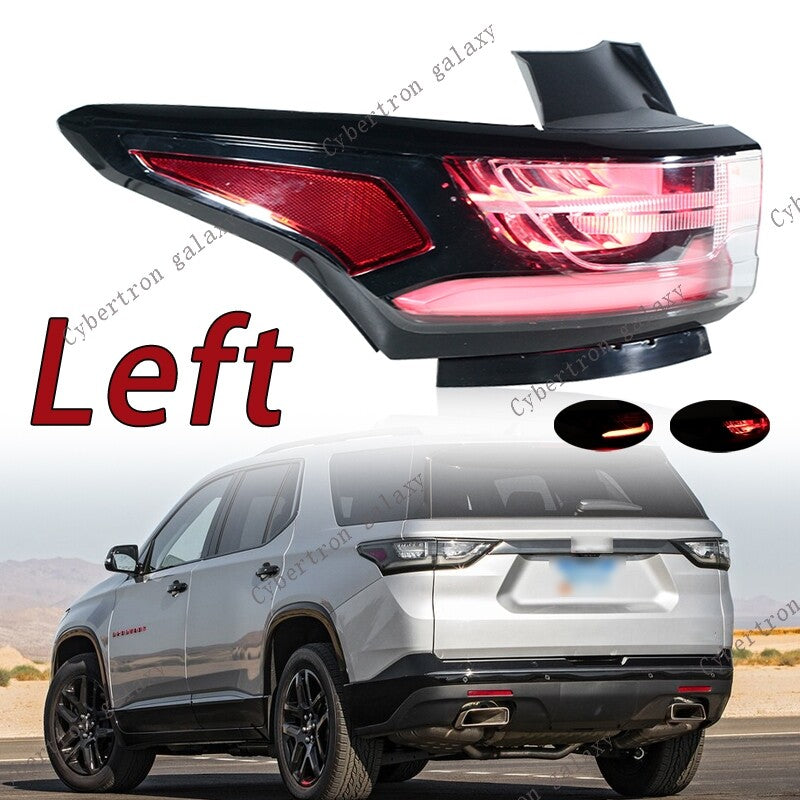 Left for Chevrolet Traverse 2018-2020 LED TailLights DRL Brake Reverse Lamp