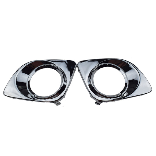 Chrome Fog Light Trim Cover Pair 521270T010 Left Right for Toyota Venza