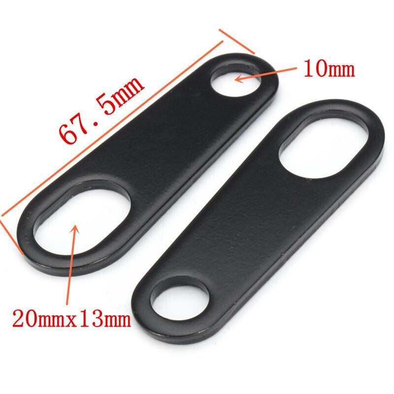 Universal 2Pcs Relocation Rear Turn Signal Light Lamp Bracket Holders for Harley