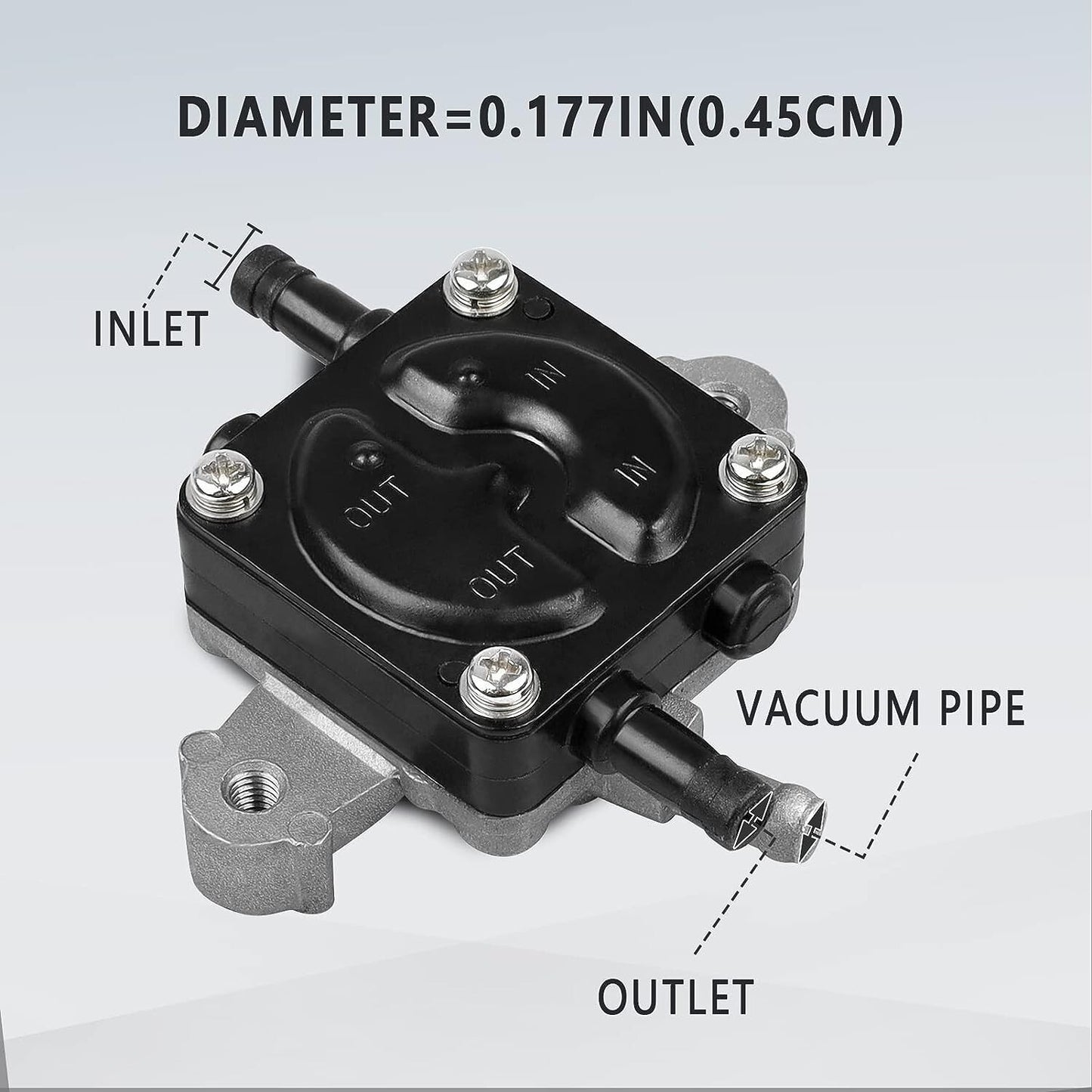 84003048 Fuel pump for BS 540000 541000 542000 543000 844527 844089 Lawn Mower