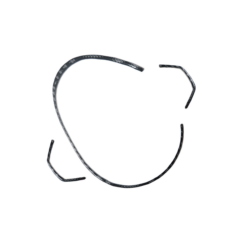 Carbon Fiber Speedmeter Accent Outer Frame Trim for Chevrolet Sonic 2012-2016