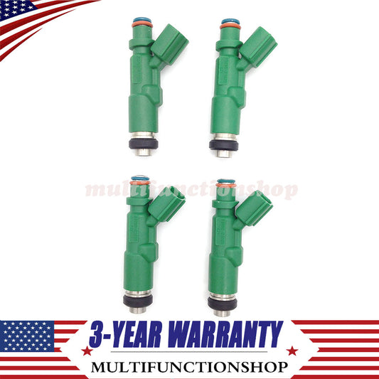 4pcs Fuel Injectors 23250-21020 For 01-09 for Toyota Prius Echo for Scion XA XB 1.5L-L4