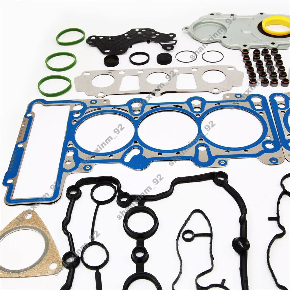 Engine Pistons Gaskets Rebuild Kit Fit for Audi for VW A5 A6 A7 for A8 S4 S5 Q5 Q7 3.0L