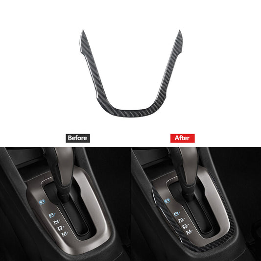 Carbon Fiber Automatic Gear Shift Frame Cover Trim for Chevrolet Sonic 2012-2016