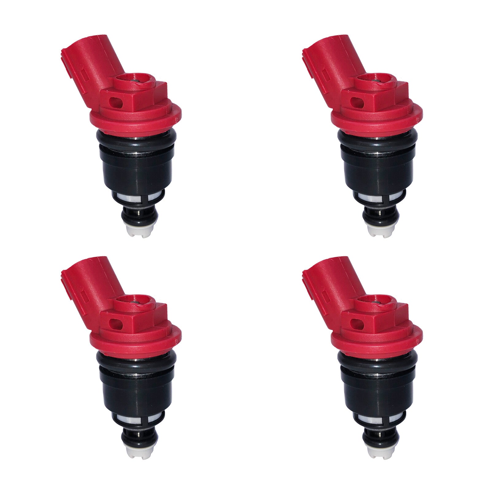 4Pcs Fuel Injectors OE 16600-53J00 FJ356 fit 91-99 for Nissan 240SX for Nissan Altima
