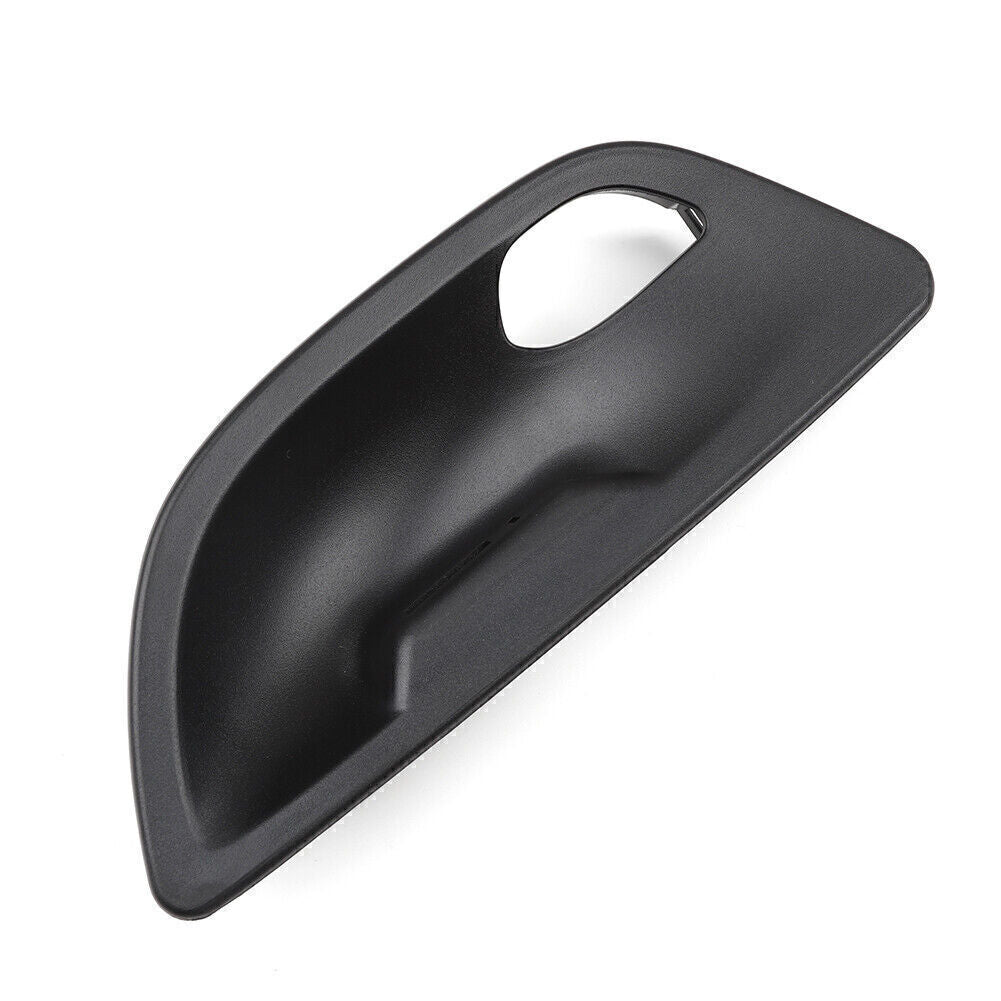 Interior Door Handle Bowl Cover for BMW 5 Series F10 F11 2011-2017 Black Left