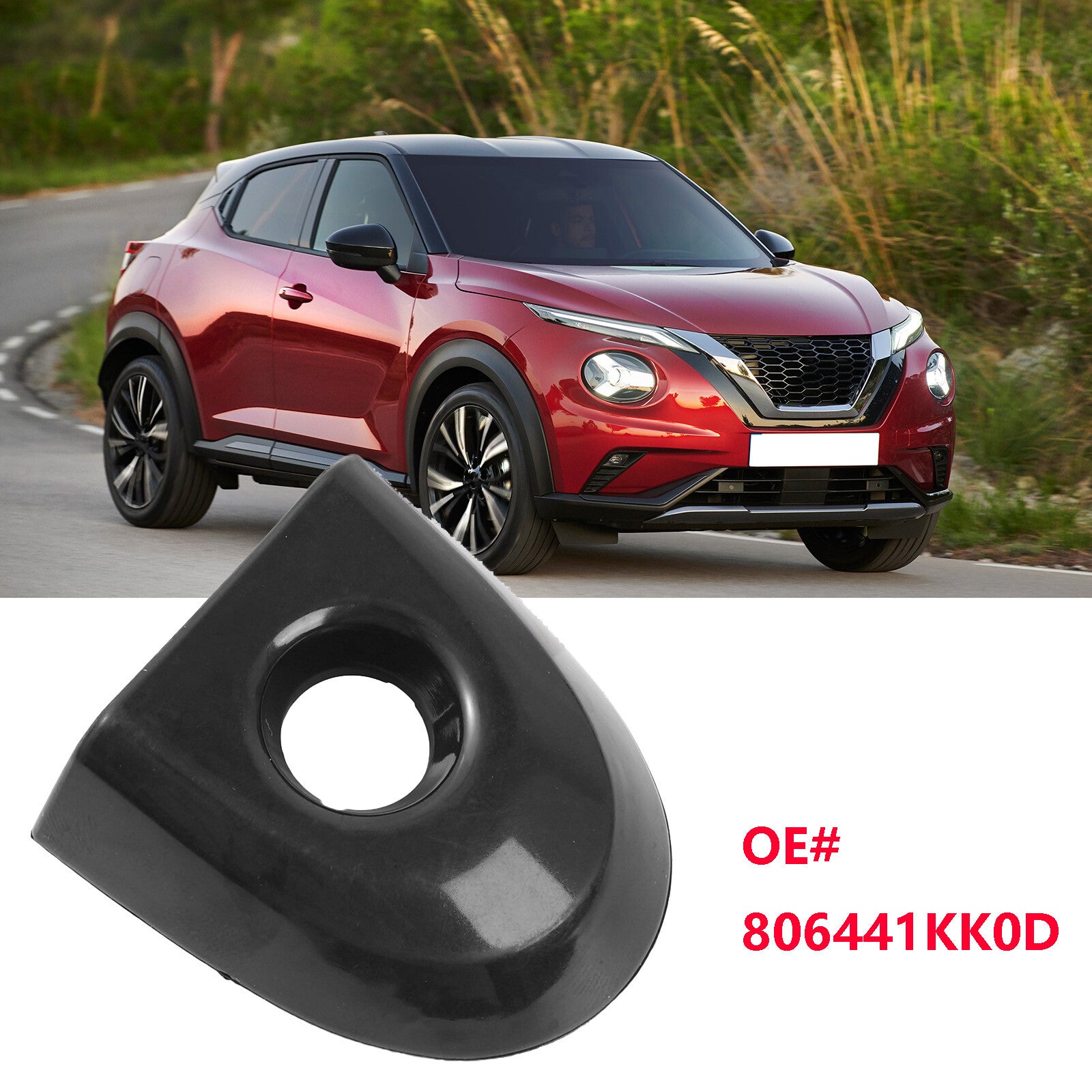 Compatible with for Nissan Micra K13 Front Left Door Handle Keyhole Cover