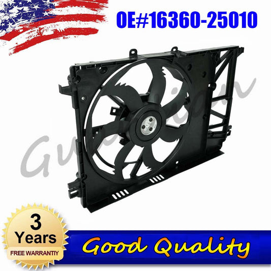 16360-25010 Radiator, condenser, and cooling fan assembly for Toyota for Camry 2.5L 19-21