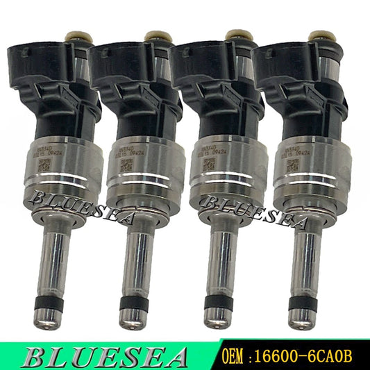 4PCS FJ1601 Fuel Injector 16600-6CA0B For 19-2022 for Nissan Altima Rogue 2.5L