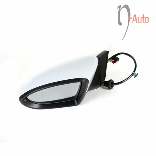 Left Side Rearview Mirror Assembly With Fold/Heated Fit for Golf GTI 5G1857507CL