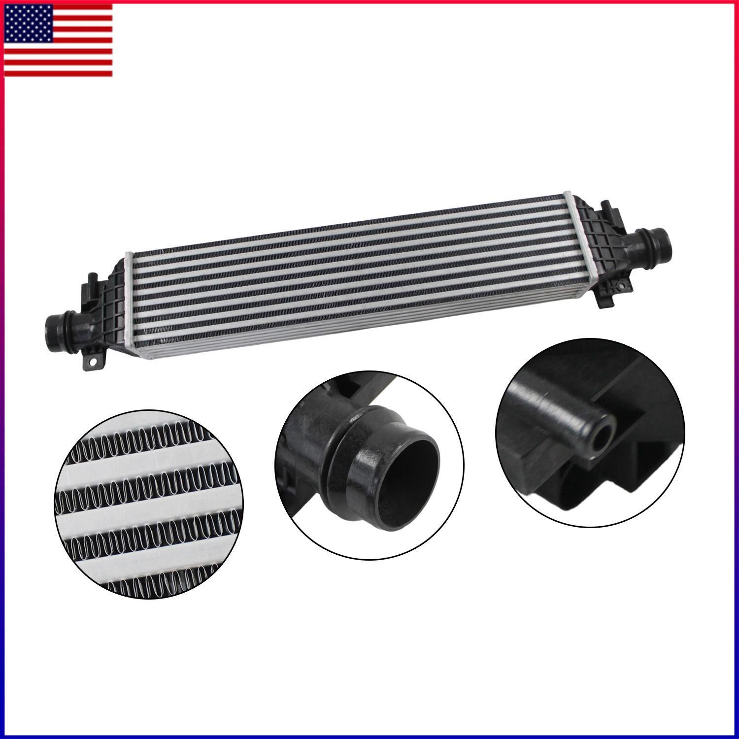 Aluminum Intercooler Charge Air Cooler 4401-1214 For 15-19 for Chevrolet Trax 1.4T