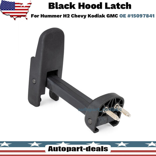 Hood Latch 15097841 Fits for Chevy Kodiak for Hummer H2 for GMC 4500 TopKick 2003-2009