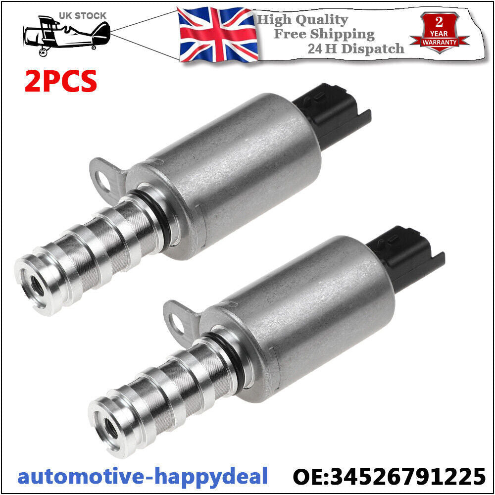 2X TIMING CONTROL SOLENOID VALVE for CITROEN for PEUGEOT 1.2-1.4-1.6 PETROL