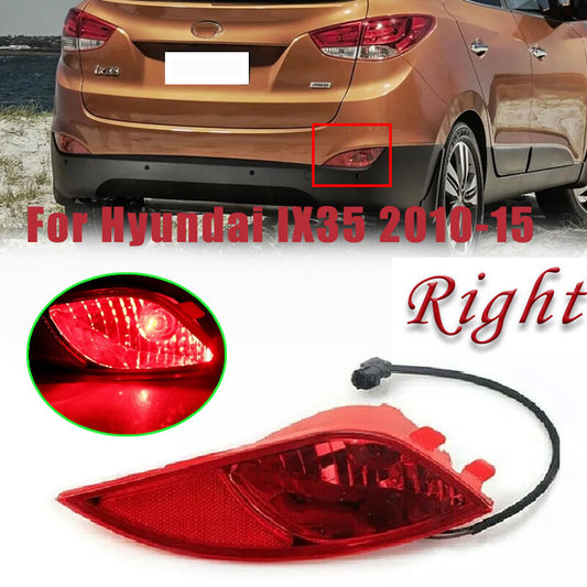 Right rear bumper brake light, taillight, and stop light for Hyundai IX35 2010-15 1 piece