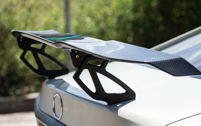 for Mazda 6 Atenza 20-21 Real Carbon Fiber Rear Spoiler Tail Boot Trunk Wing Bar
