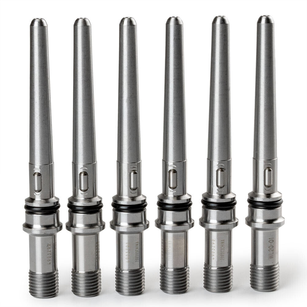 Set of 6 Injector Connector Tubes for Dodge Diesel NJ 2003-2007 5.9 6.7L