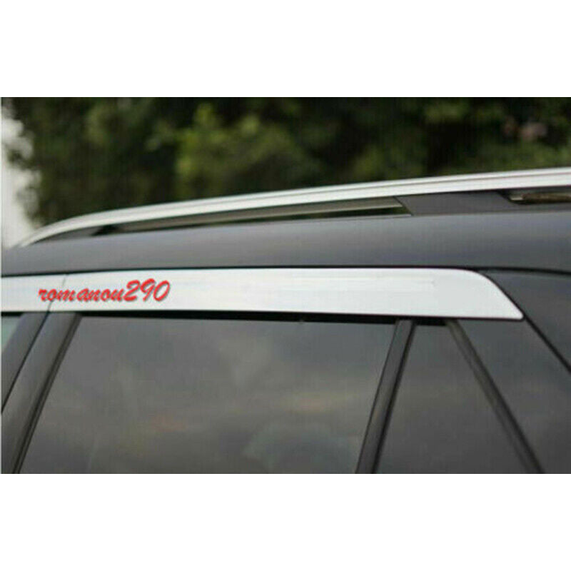 for Ford Explorer 2020-2024 Chrome Window Wind Visors Rain Guard Vent Deflector
