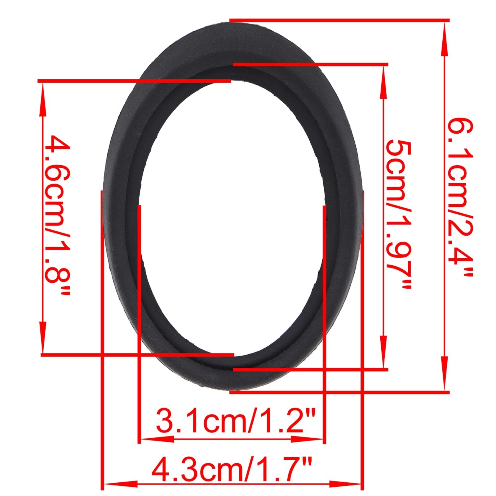 2PC Roof Mast Whip Sting Aerial Antenna Base Gasket Seal Pad for VW Polo 9N
