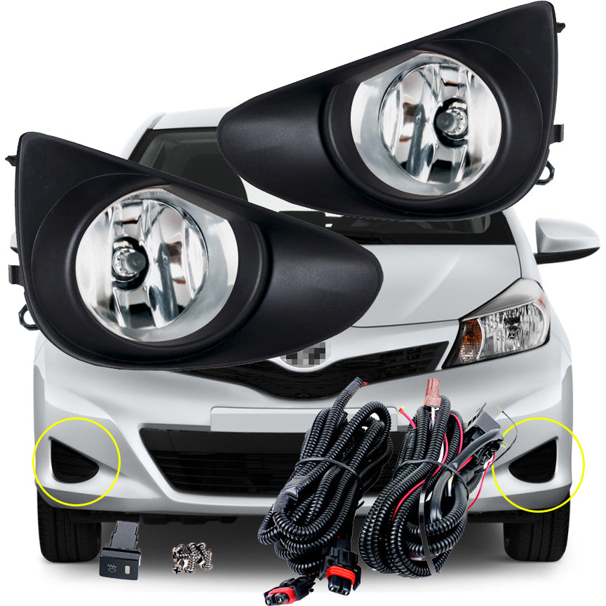for Toyota Yaris L/LE Hatchback 2012 ~ 2014 /Vitz 2013 2014 Fog Light Full Set