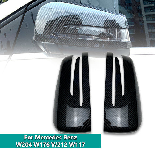 4Pcs Carbon Fiber Window Switch Button Cover Trim for Volvo V60 2010-2017 Type B
