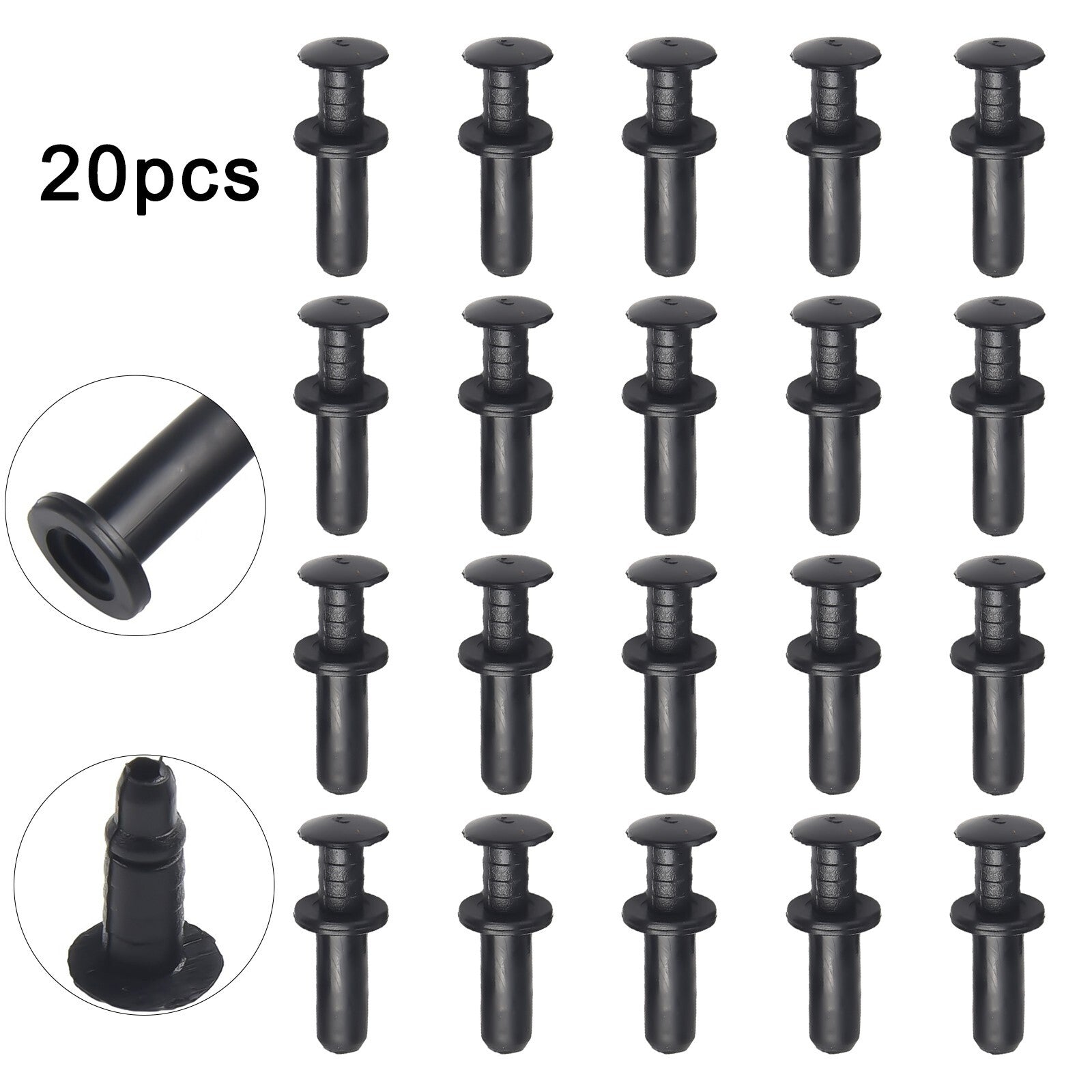 Versatile 20Pcs Retainer Fastener Clips for Mercedes for Benz 0009915940