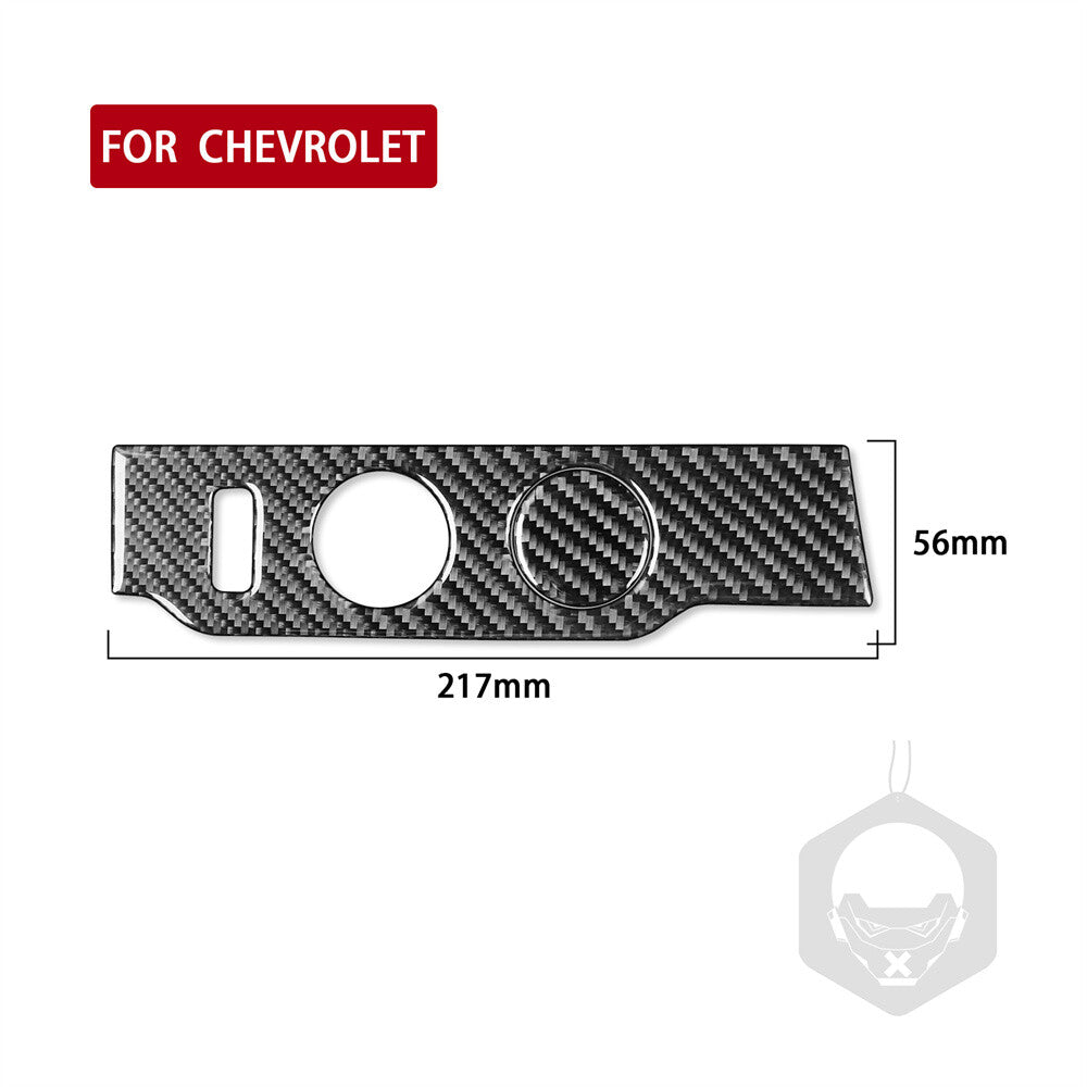 Carbon Fiber Headlight Switch Button Trim for Chevrolet Colorado / for GMC for Canyon 15+