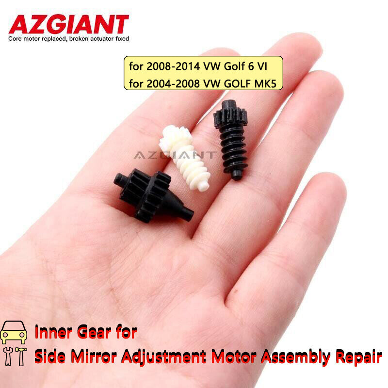 Side mirror adjustment motor gear kit for Volkswagen for Golf 6 VI 2008-2014 and for Golf MK5 2004-08