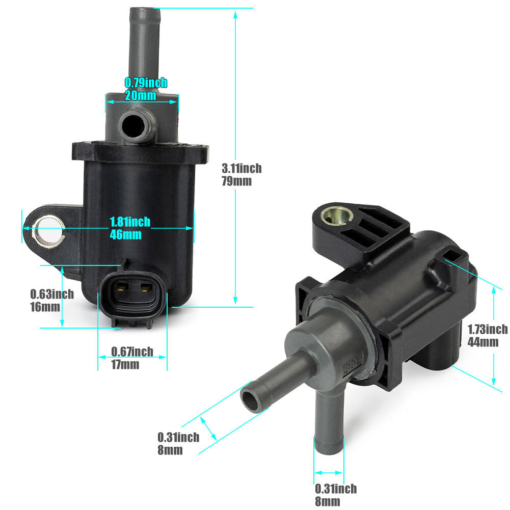 Vapor Canister Purge Solenoid Valve EVAP ABS Fits For 2003-2012 for Toyota 4runner