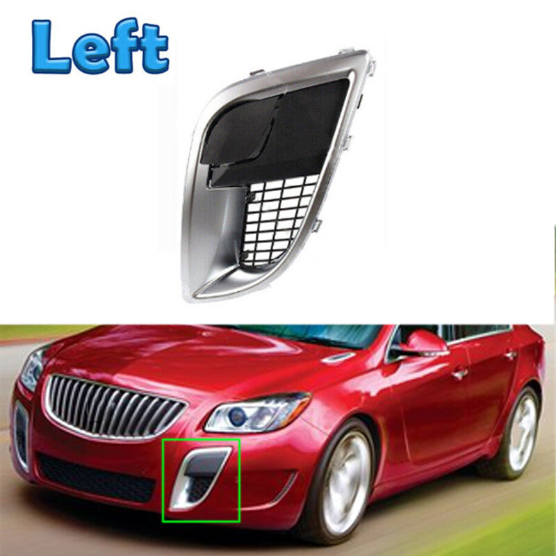 for Buick Regal GS 2012-2017 Left Front Bumper Fog Light Lamp Frame Lid Bezel