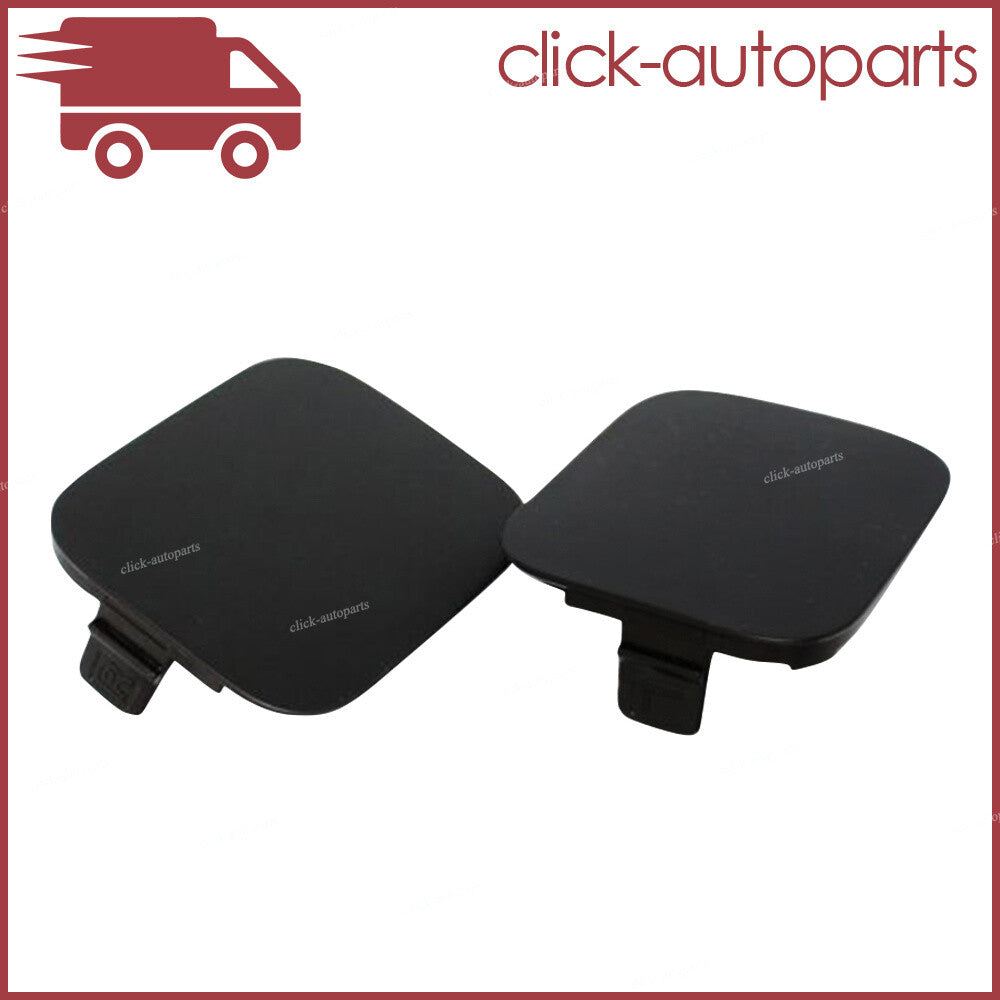 Pair Front Bumper Tow Hook Eye Cover Fit For 12-14 for Toyota Prius V Left Right