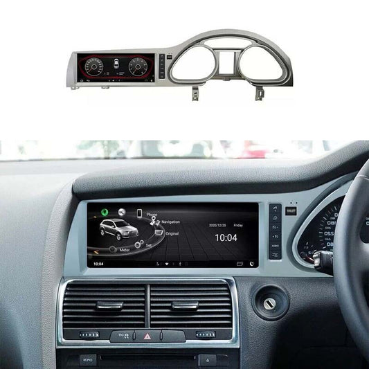 Android GPS Navigation 10.25 Touchscreen for Audi Q7 4L 3G Mmi RHD Bluetooth
