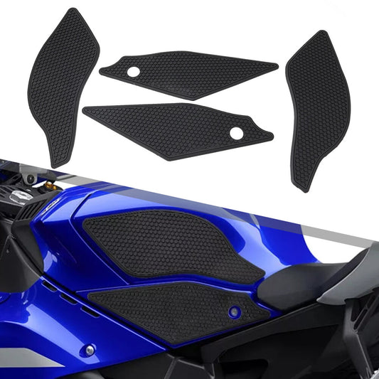 Fuel Tank Pad Non-slip Side Rubber Sticker for Yamaha YZF R1 R1M YZFR1 2020-2021