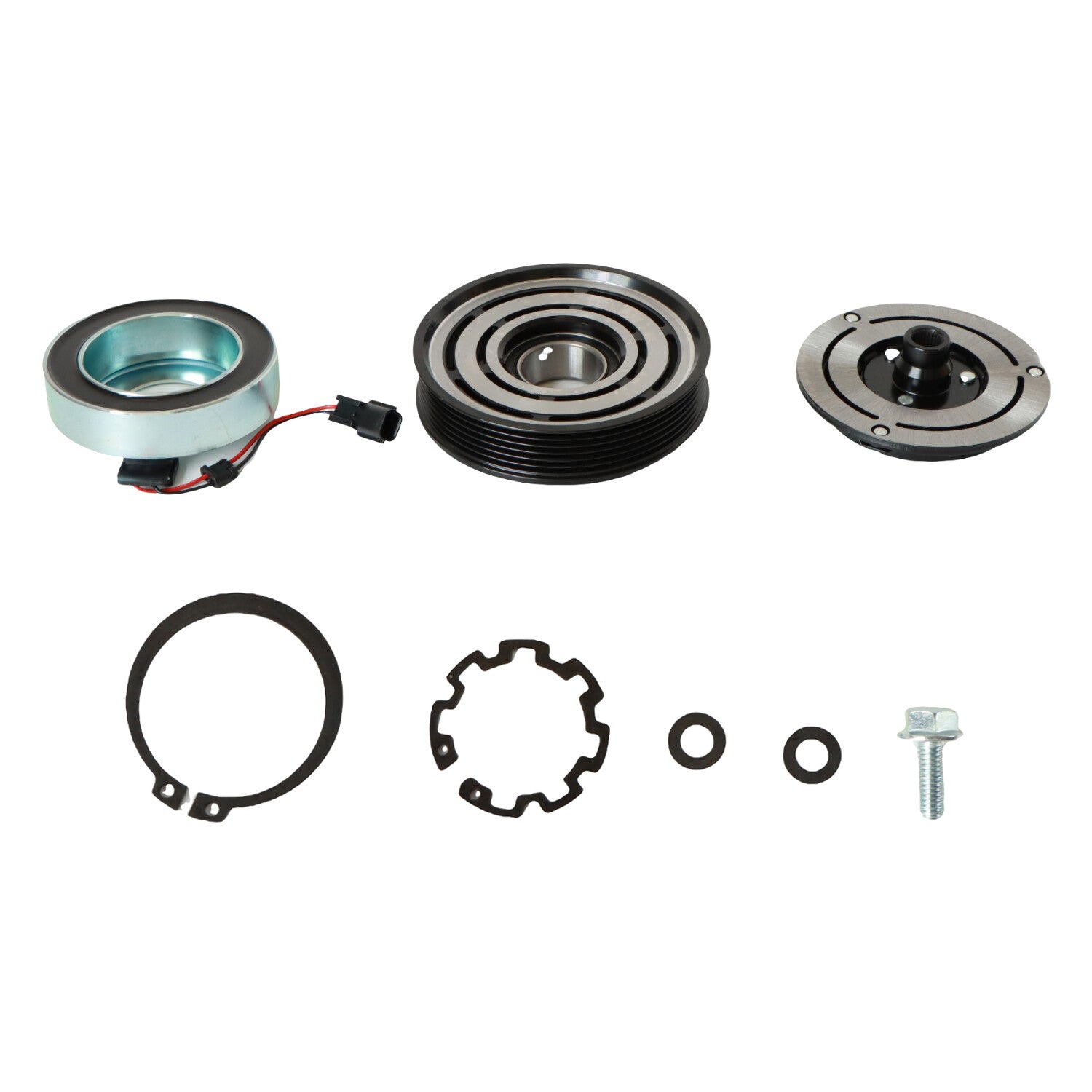 AC Compressor Clutch Replacment Kit for NISSAN ROGUE 2008 - 2015 92600JM01D